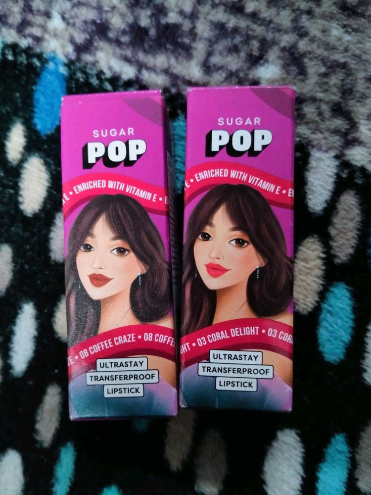 Sugarpop Lipsticks Combo 💜
