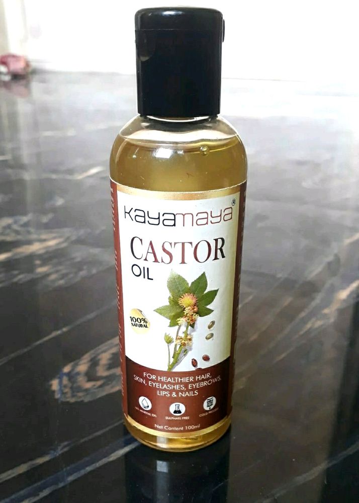 Brand New KAYAMAYA Cold pressed Castor Oil