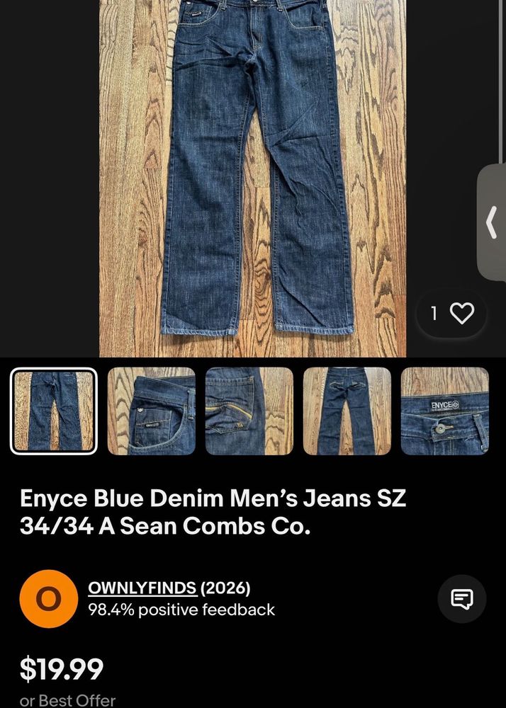 Enyce Blue Denim Jeans