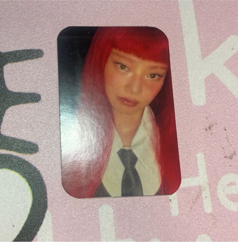 official Jennie photocards