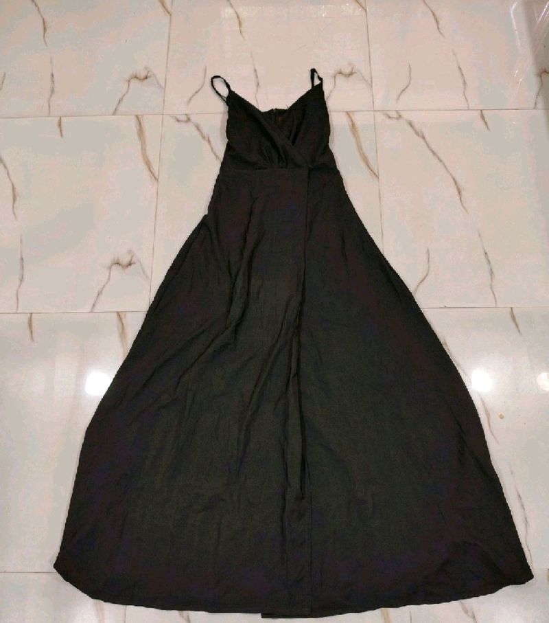 Elegant Black Maxi Dress