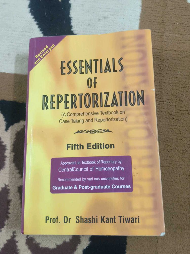 Essentials of Repertorization - Fifth Edition