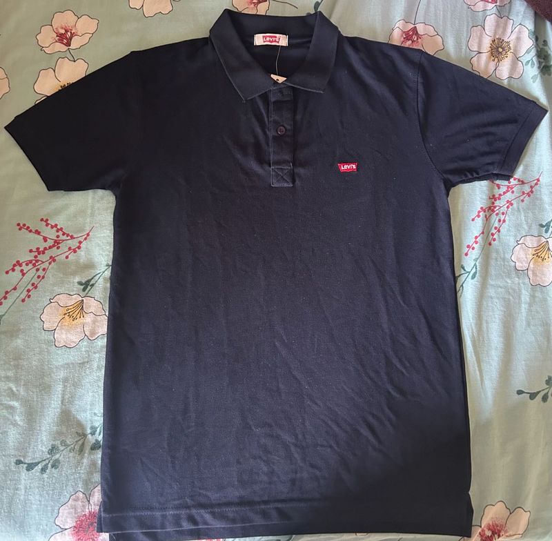 Levi's Navy Blue Polo Shirt