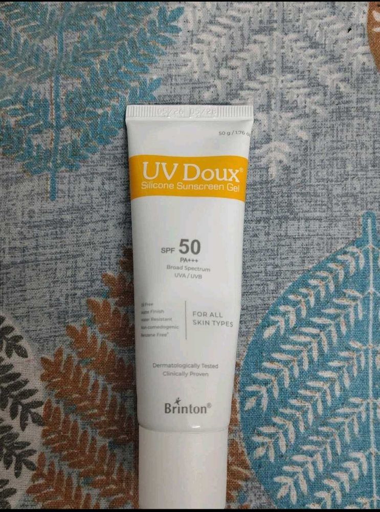UV Doux Silicone Sunscreen Gel SPF 50