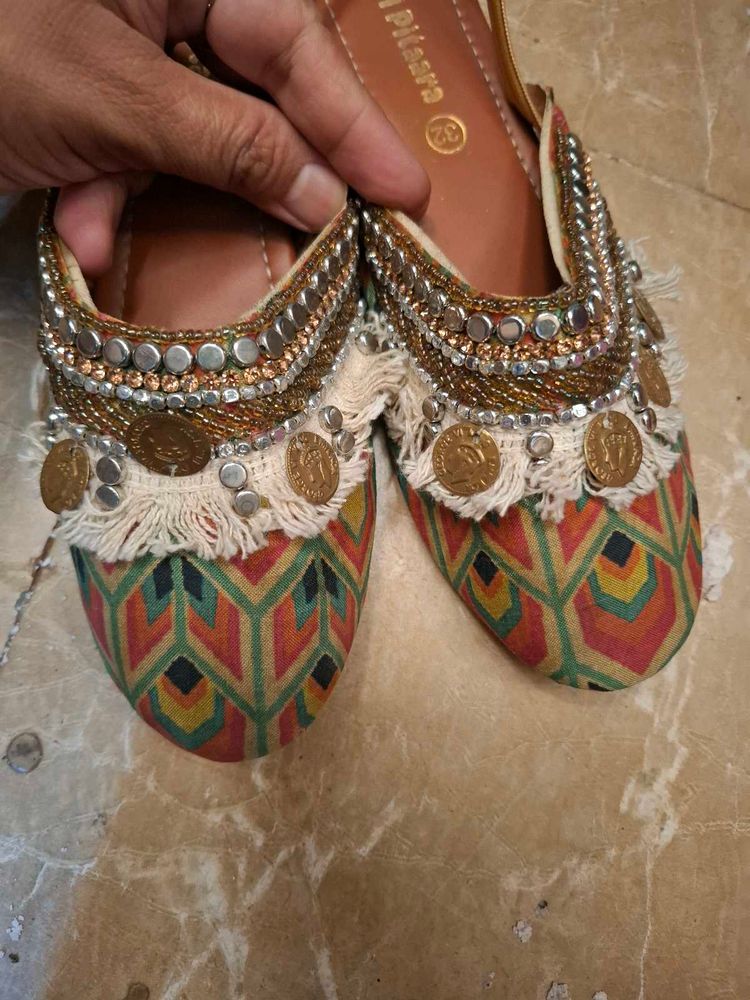 Bohemian Flat Sandals for 6 to 8yr girl