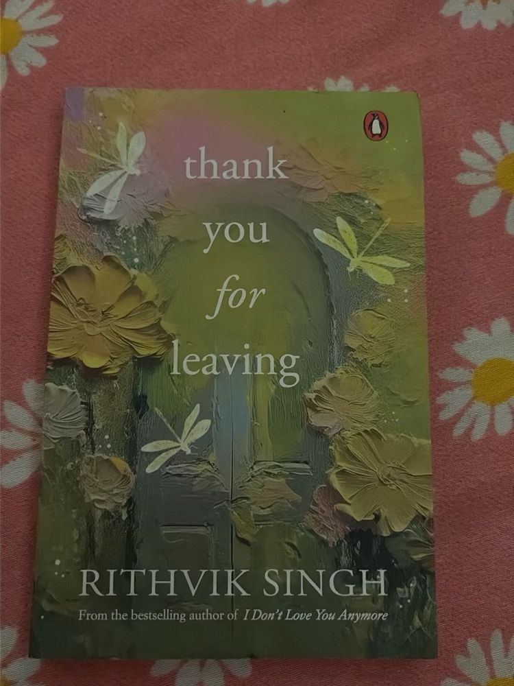 Thank You For Leaving Book