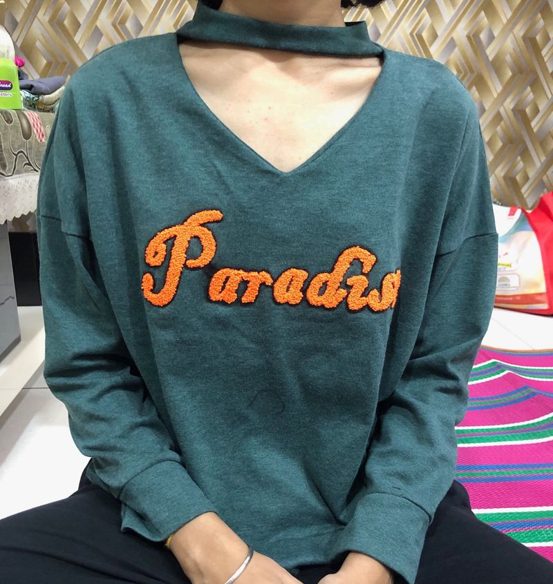 Paradise Green Top