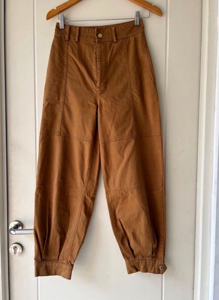 ZARA Brown Cargo Pants