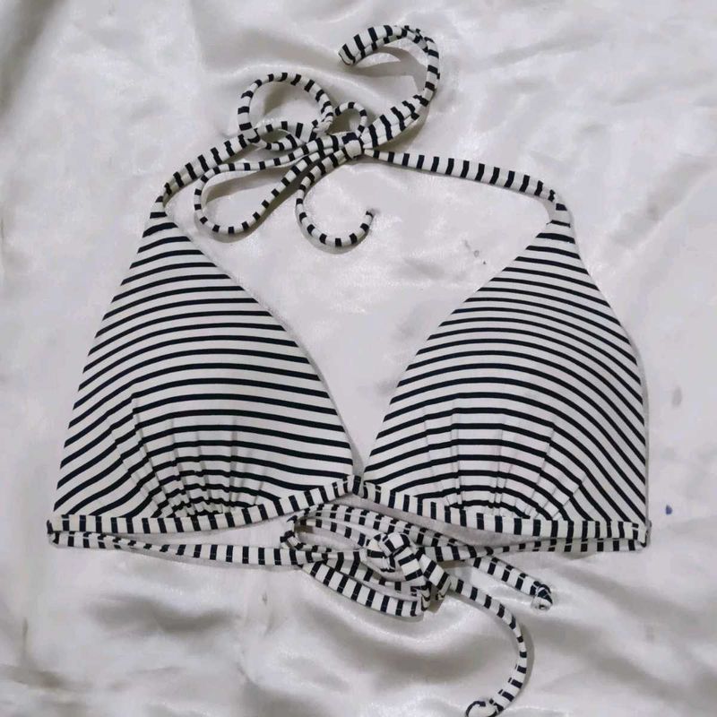 Striped Bikini Top