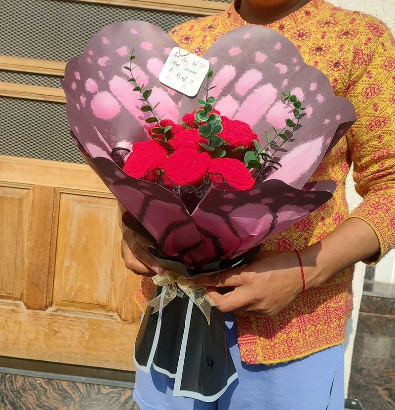 Very Big Crochet Bouquet 😻💐