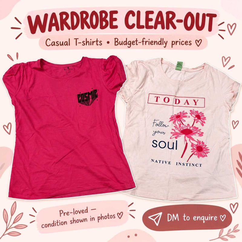 Wardrobe Clear-Out: Casual T-Shirts