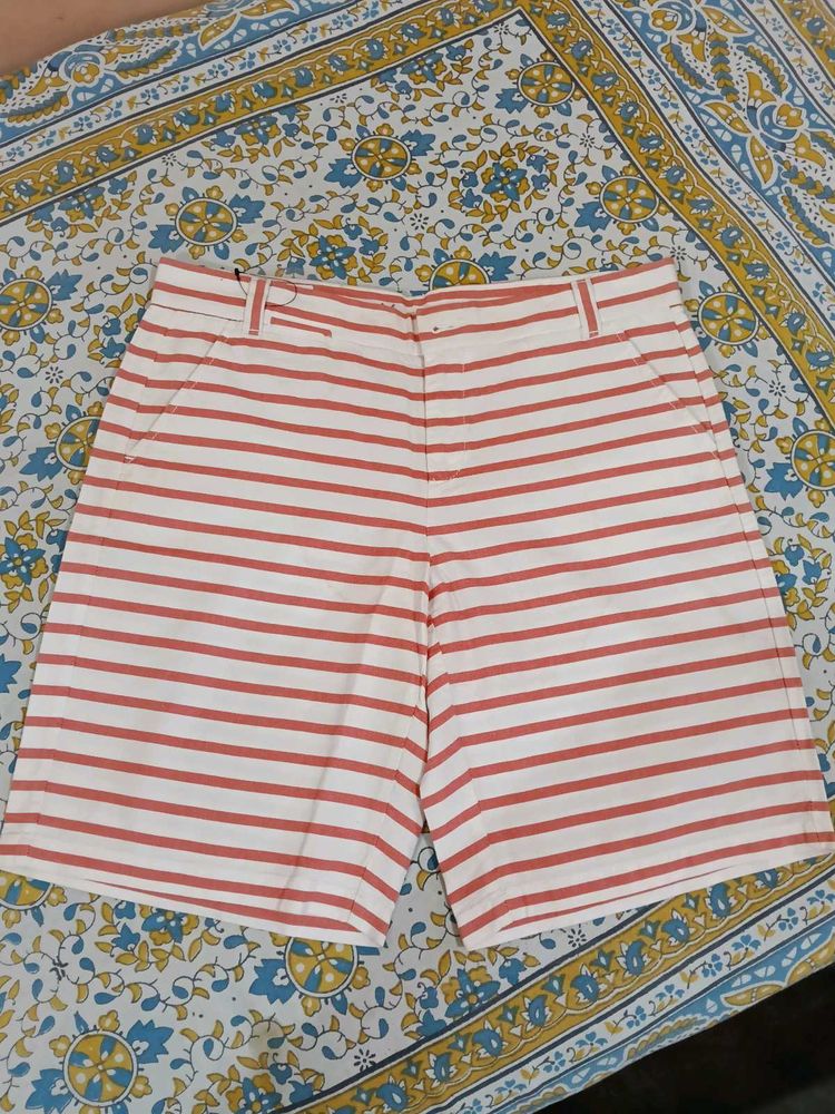 Striped Women's Shorts