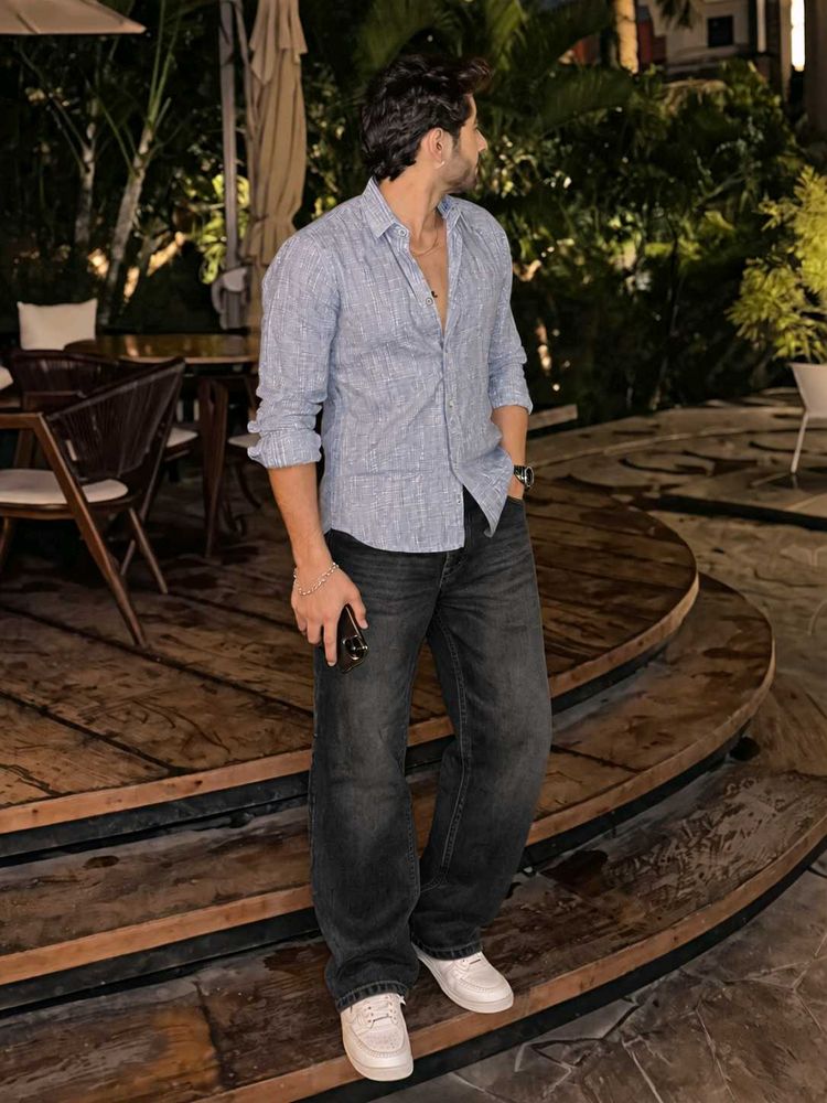 Men's Casual Cotton Shirt