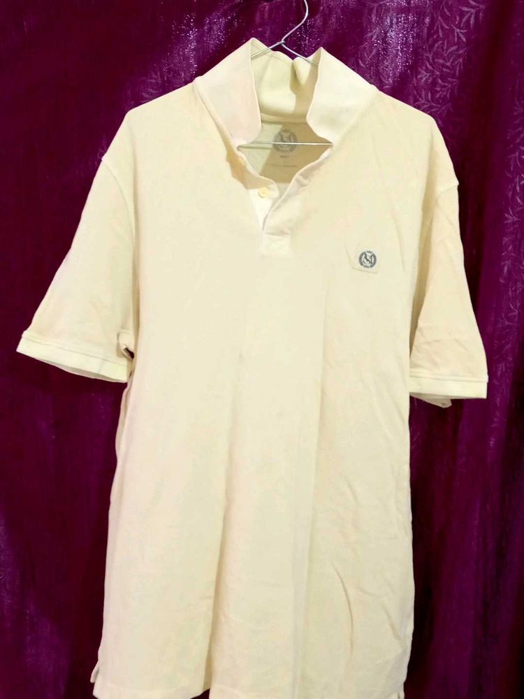 Yellow Casual T shirt