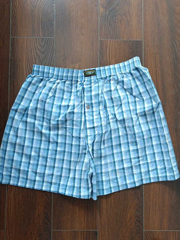 Men's Plaid Boxer Shorts XL