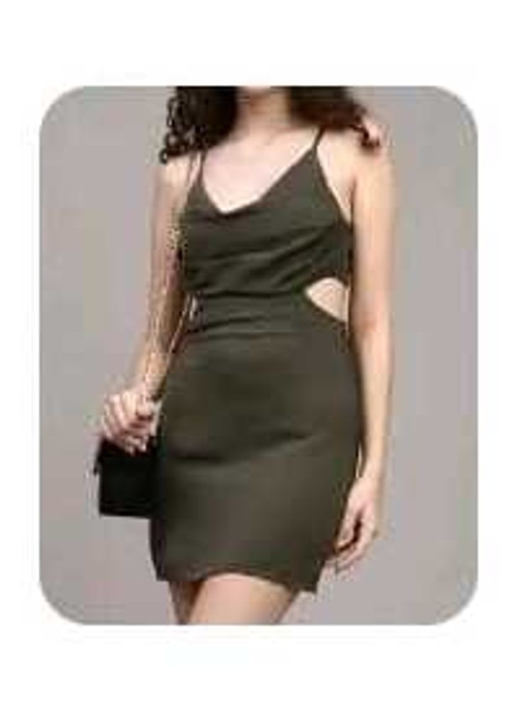Chic Cut-Out Mini Dress