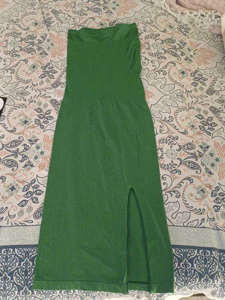 Green mermaid saree shapewear
