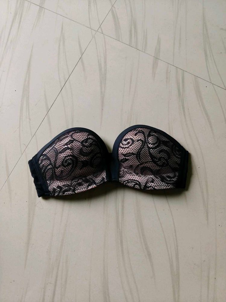 lace padded push up bra