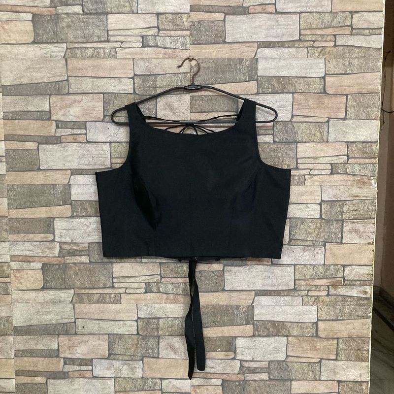 Sleek Black Blouse