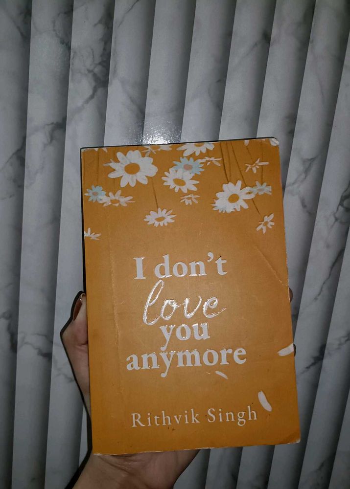 I Don't Love You Anymore Book