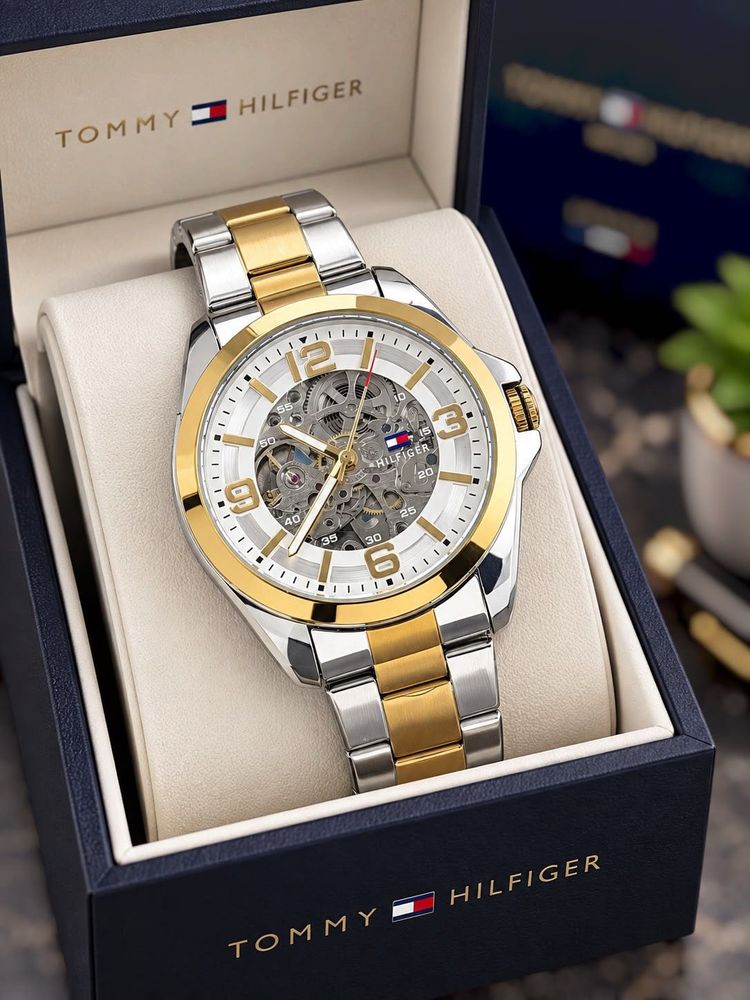 Tommy Hilfiger Watch - Elegant Gold &amp; Silver