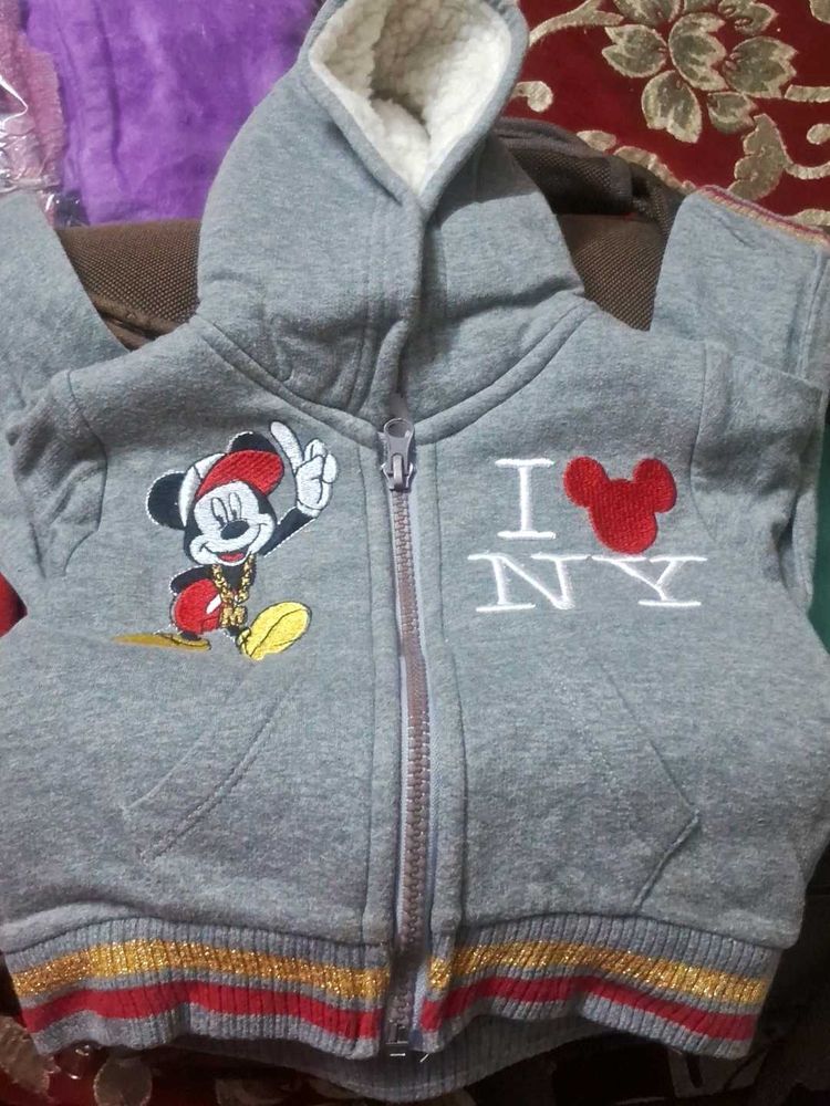 Mickey Mouse "I Love NY" Hoodie