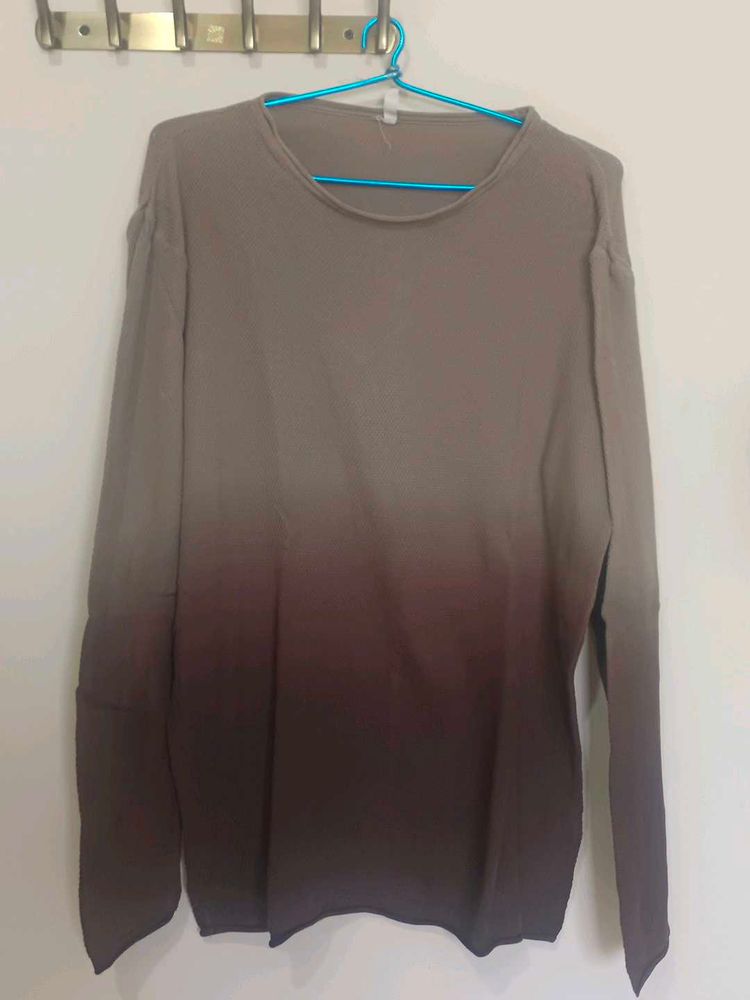 Ombre Long Sleeve T-Shirt