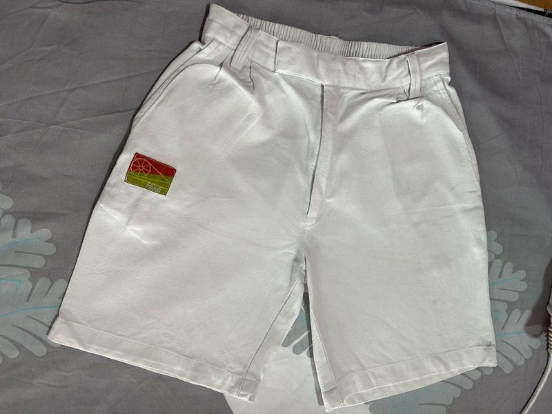 Vintage White Shorts