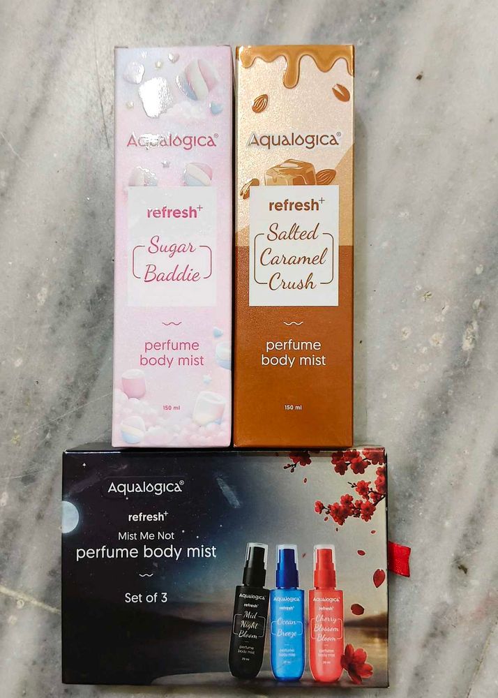 Aqualogica Perfume Body Mist Set