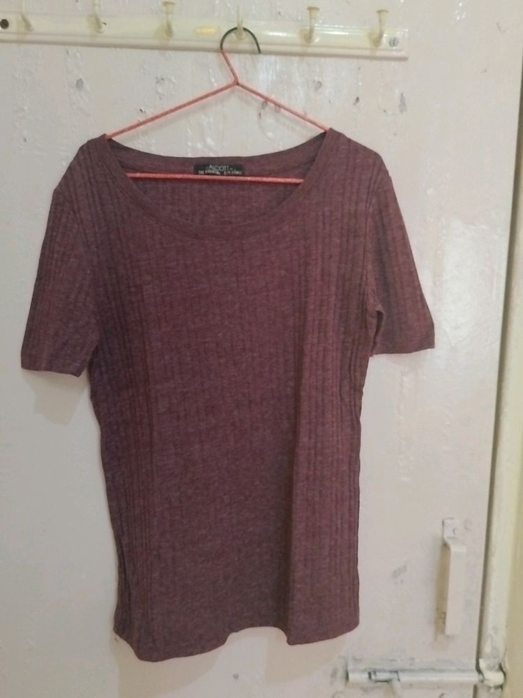 Purple Fit wear Top