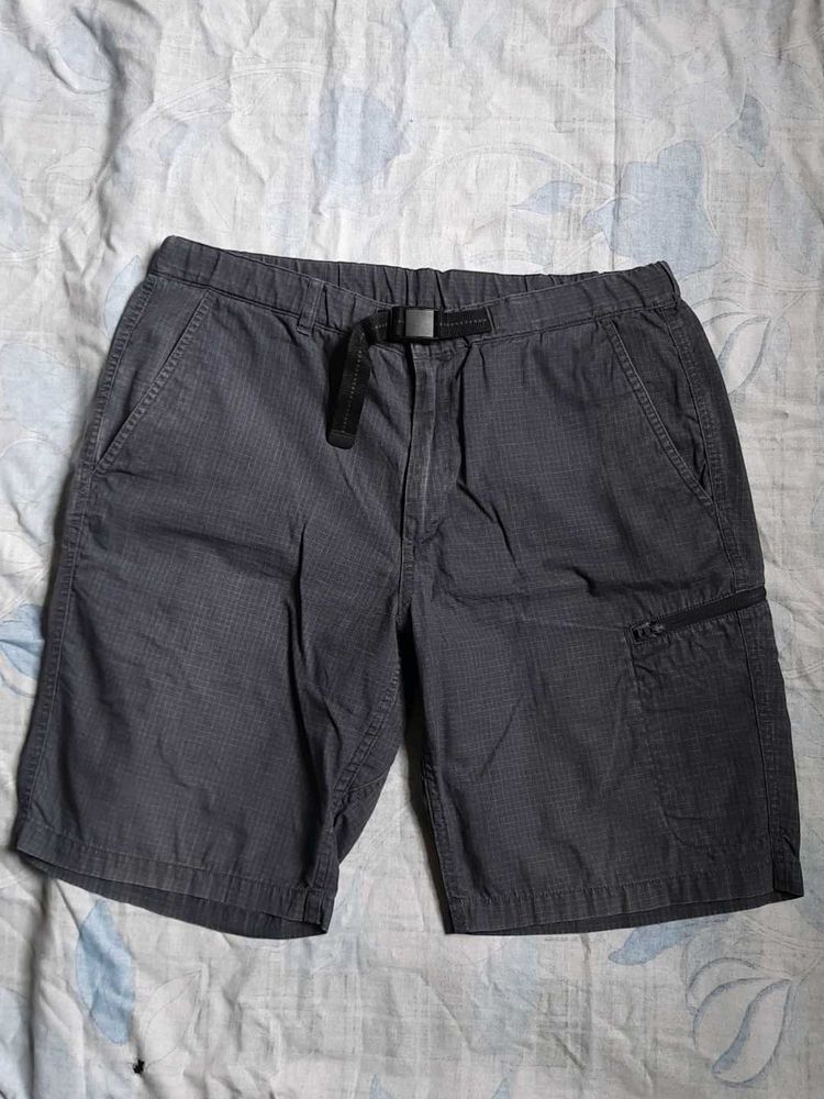 Men's Charcoal Grey Cargo Shorts