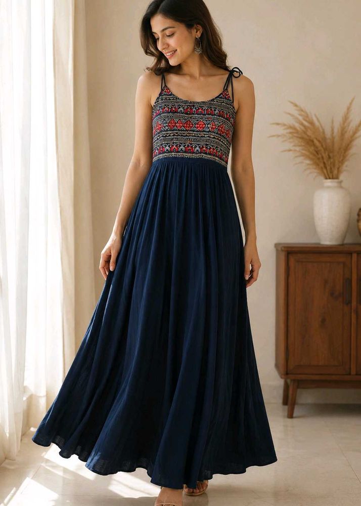 Teal Gown For Women