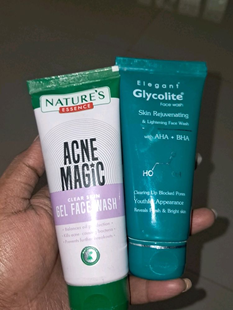 Nature's Essence &amp; Glycolite Face Wash Combo