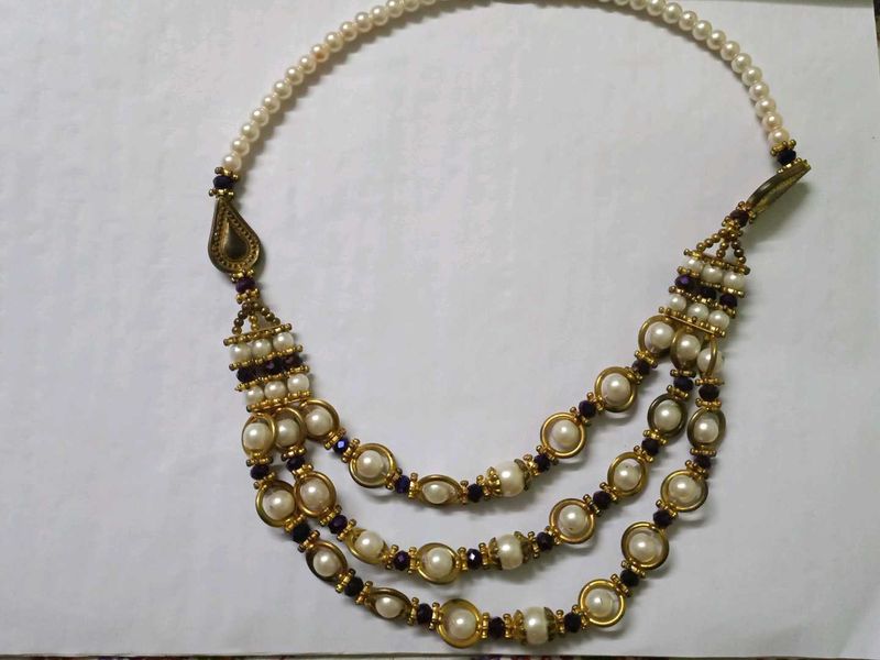 Multi-Layer Pearl Necklace