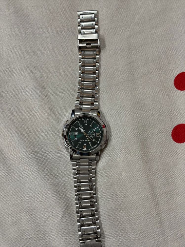 Stylish Men's Stainless Steel Watch