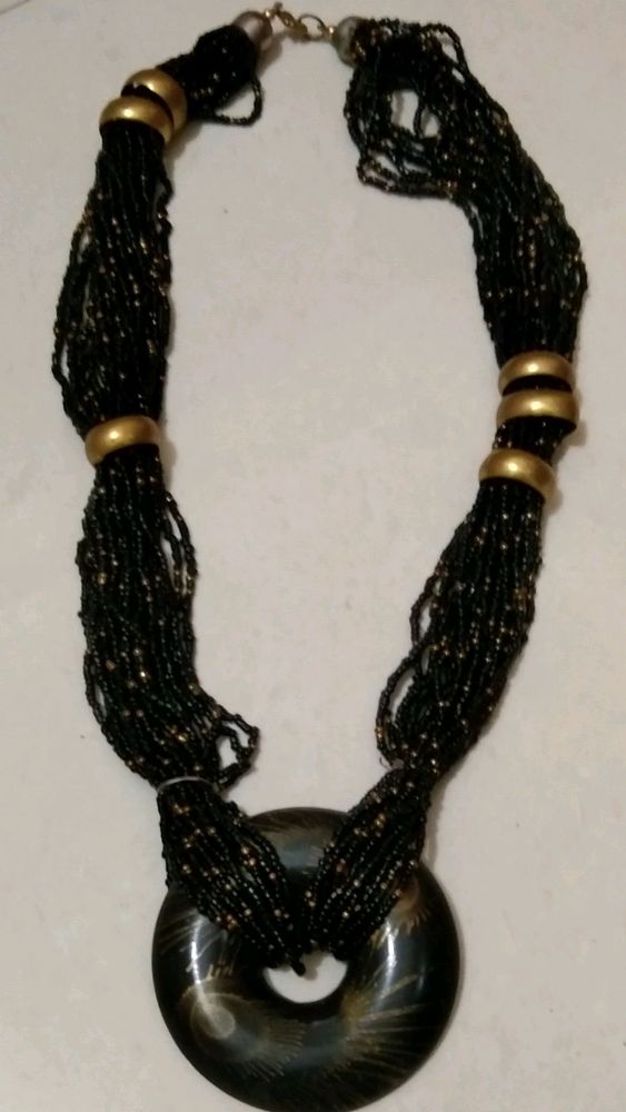 Beautiful ❤️ black neckpiece for every occasion