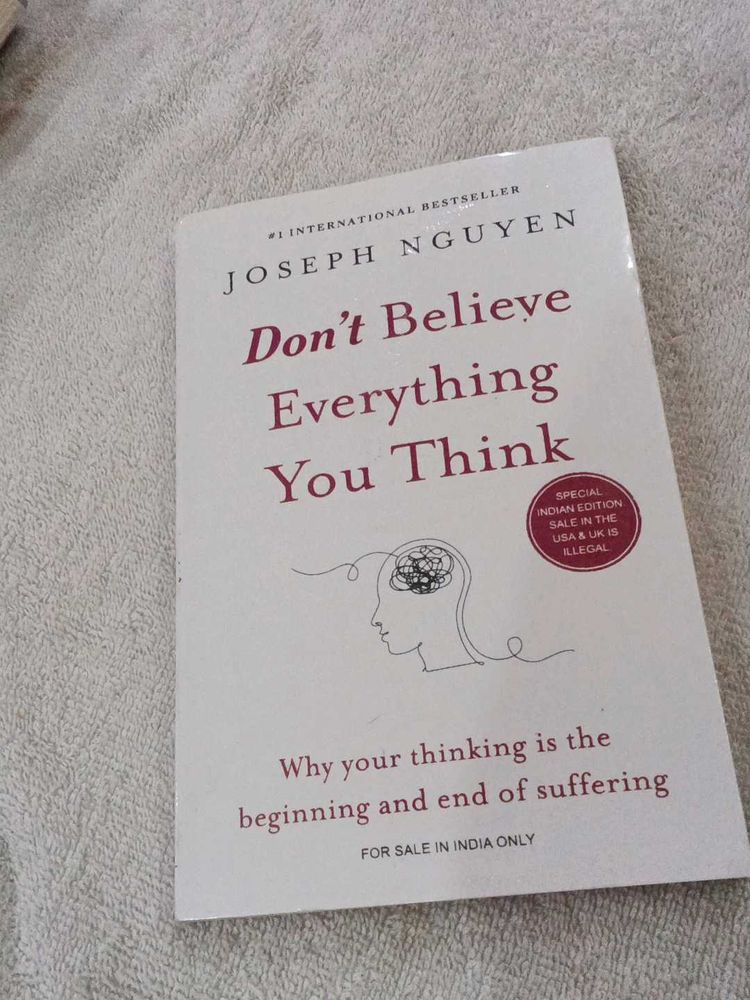 Don't Believe Everything You Think Book