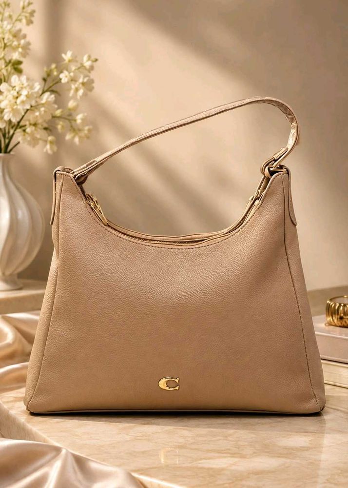 Stylish Beige Shoulder Bag