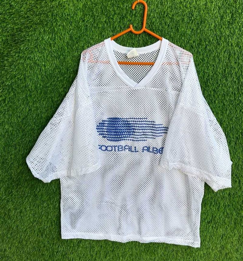 Vintage White Football Jersey