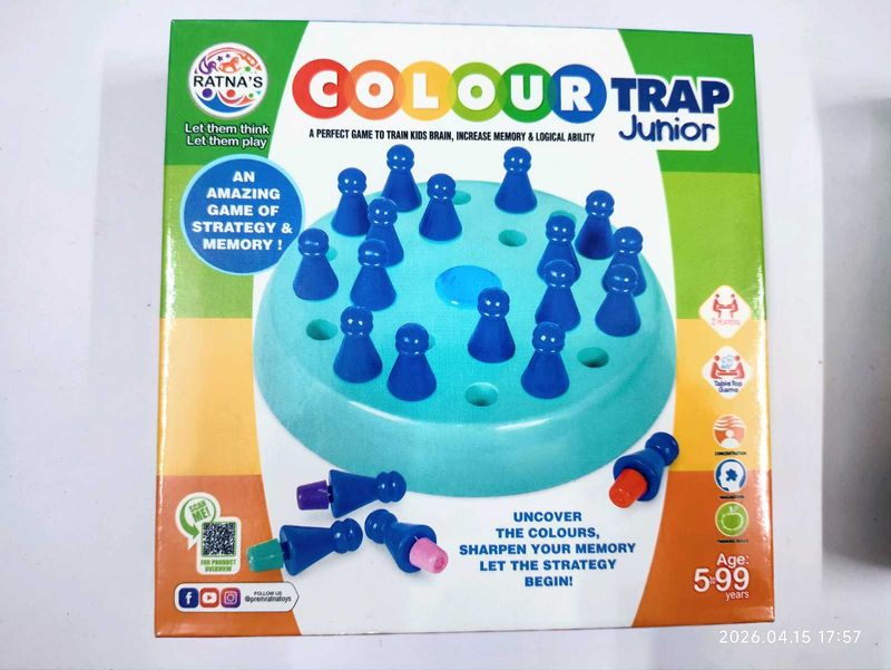 New Colour Trap Junior Game - 5-99 years