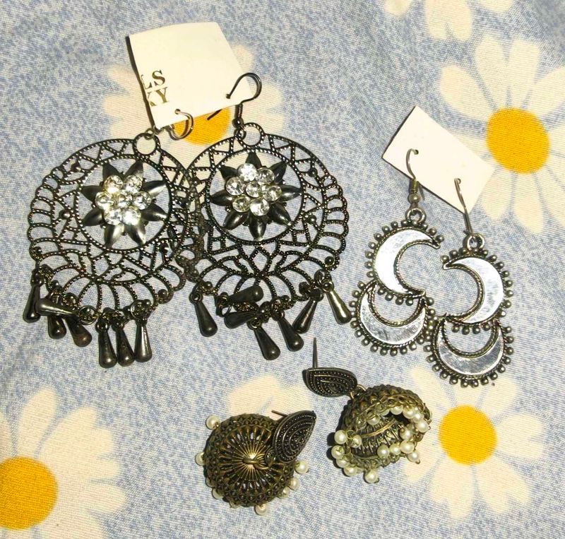 Boho Chic Statement Earrings Set