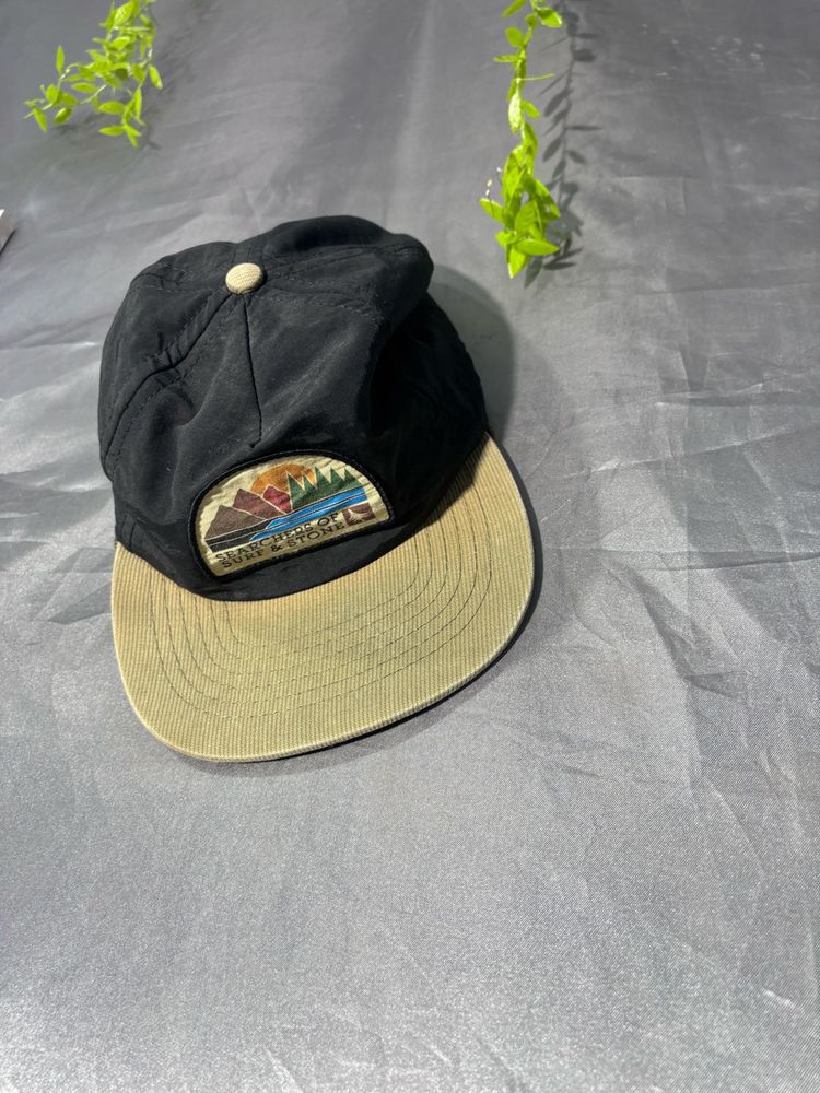 Black &amp; Tan Snapback Hat