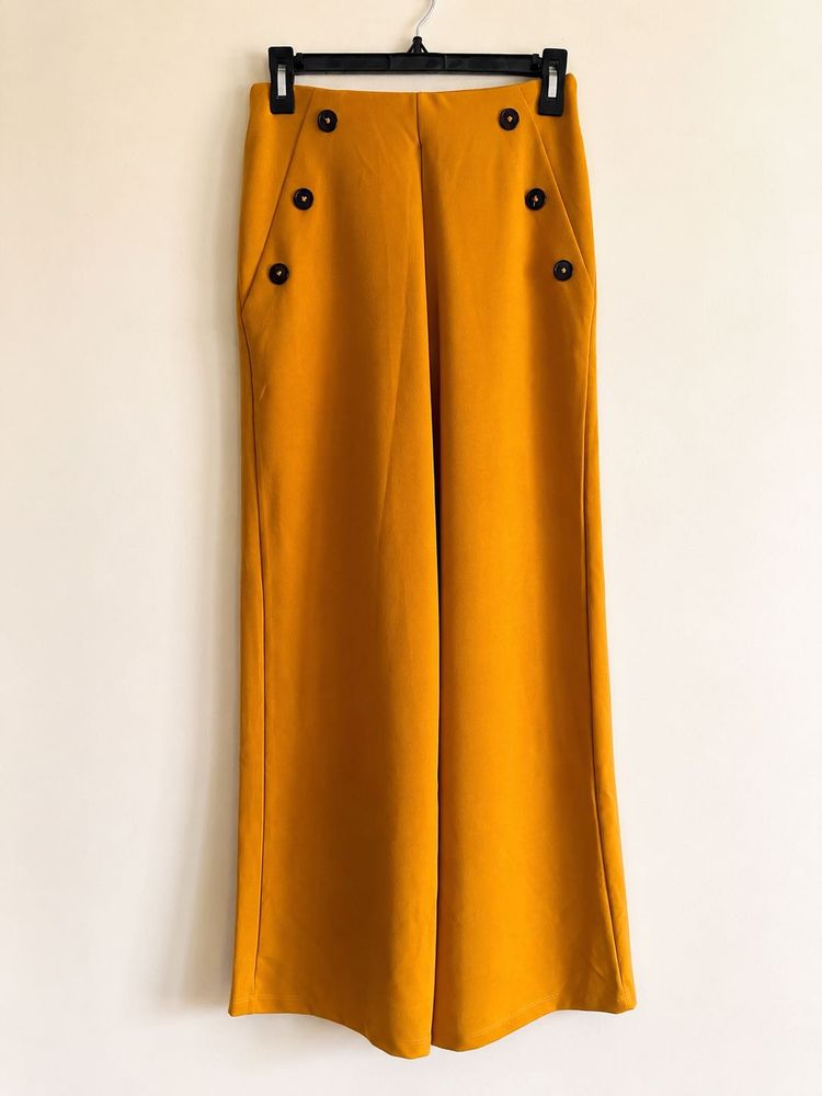 Mustard Yellow Sailor Pants