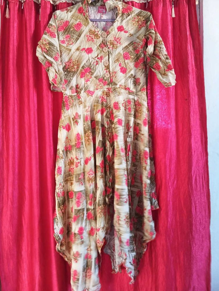 Floral Print Midi Dress