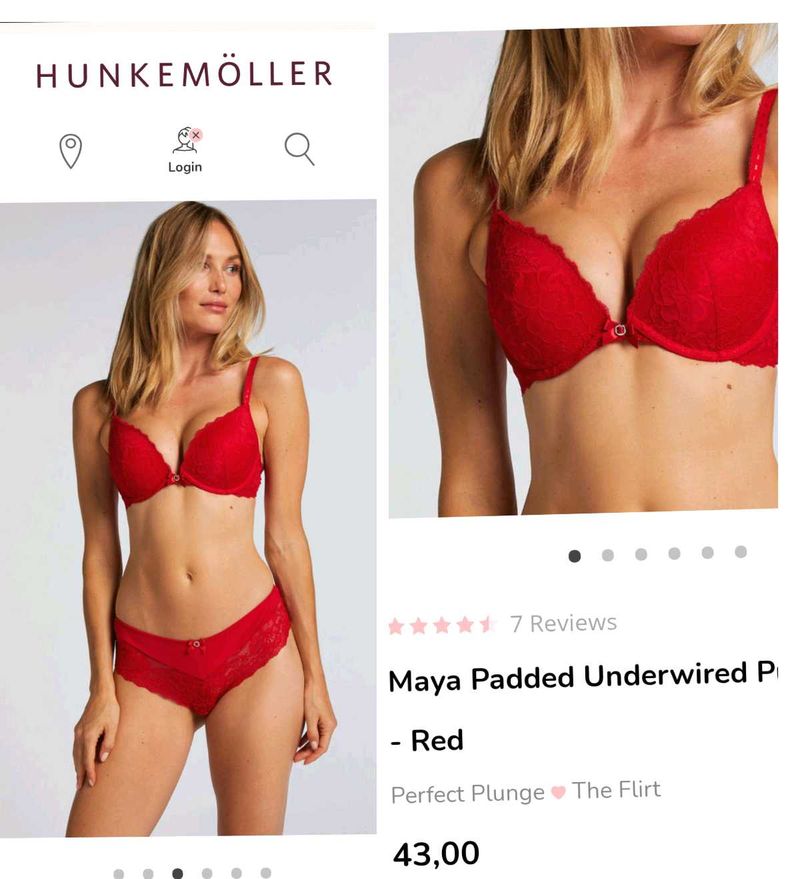 hunkemoler pushup bra