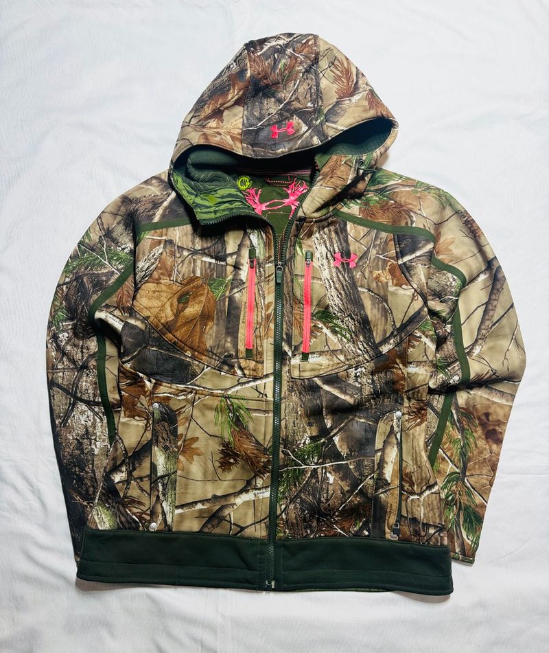 Under Armour Camo Zip-Up Hoodie