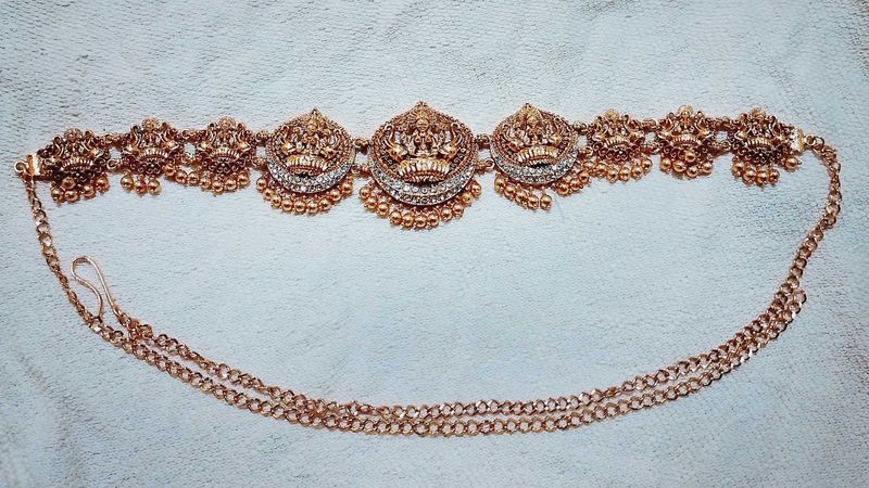 🪷 New Bridal Waist Chain with Goddess Design