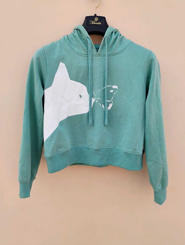 Crop Sweatshirt For Women