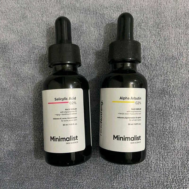 Minimalist Serums