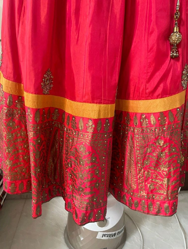 Silk Lehanga